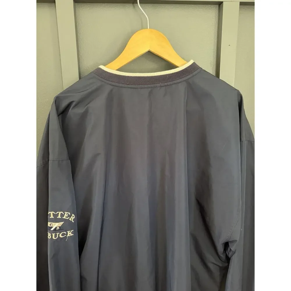 Cutter & Buck Windtec Crewneck Pullover Windbreaker Men’s XXL Has Small Logo VTG